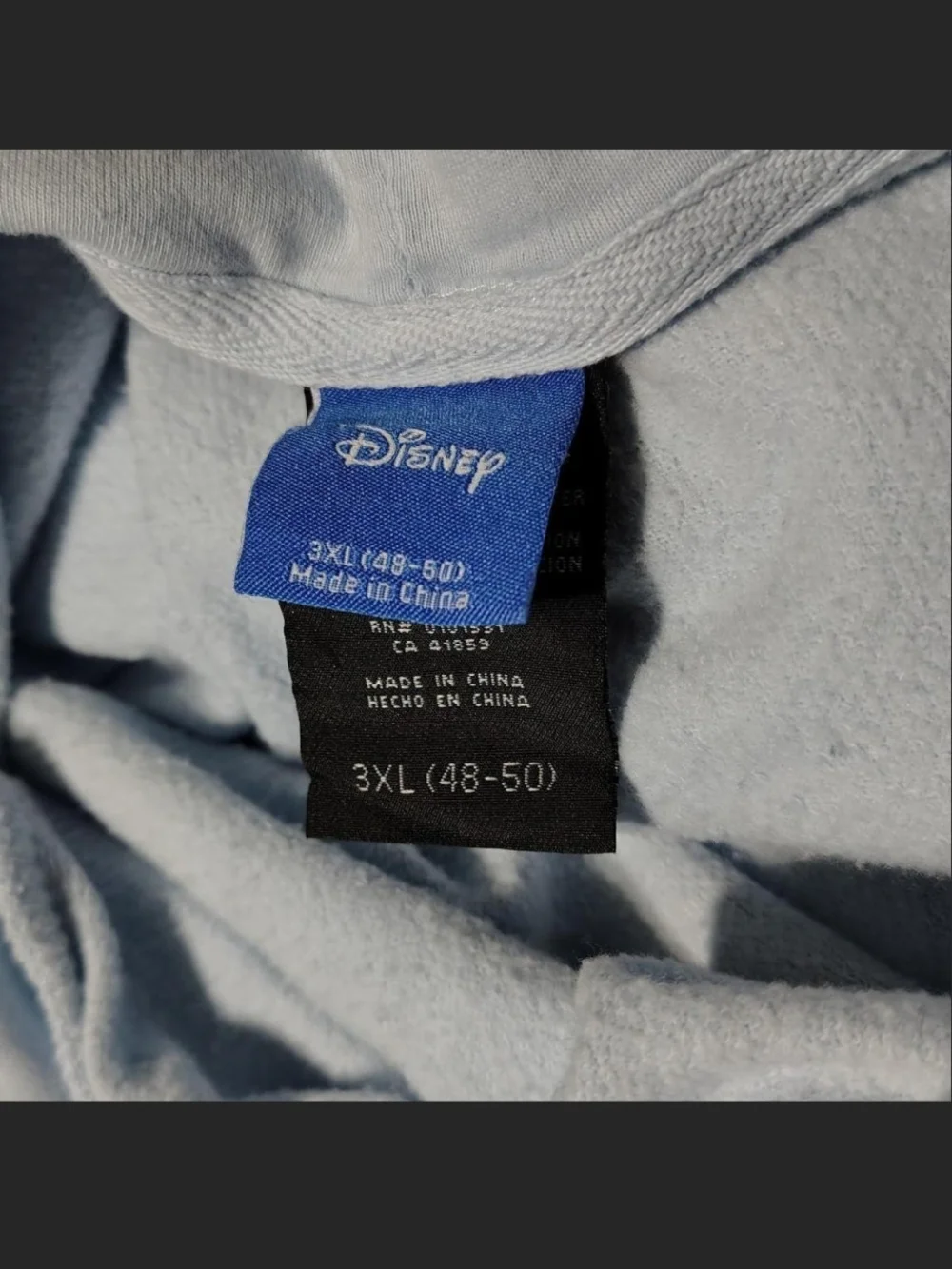 Nwt Disney Mickey Mouse Usa Flag Ombre Dip Dye Hoodie, Patriotic 250 Anniversary